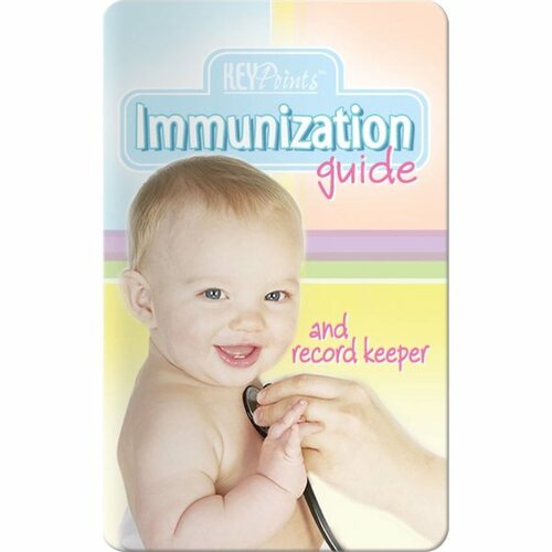 Key Points Immunization Guide And Record Keeper Custom Printed As Low
